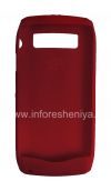 Photo 2 — Etui en silicone d'origine pour BlackBerry 9100/9105 Pearl 3G, Rouge foncé (Dark Red)