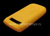 Photo 5 — Etui en silicone d'origine pour BlackBerry 9100/9105 Pearl 3G, Jaune à motifs "Honeycomb" (jaune, Littoral)