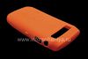 Photo 5 — Original-Silikon-Hülle für Blackberry 9100/9105 Pearl 3G, Orange mit Reliefmuster "Henna" (orange, Henna)