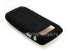 Photo 6 — Etui en silicone d'origine pour BlackBerry 9100/9105 Pearl 3G, Noir avec soulagement "Squares" (Noir, Gird)