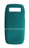 Photo 1 — Asli Silicone Case untuk BlackBerry 9100 / 9105 Pearl 3G, Turquoise lega "kotak" (turquoise, sandang)