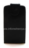 Photo 1 — 与BlackBerry 9500 / 9530风暴纵向开皮套盖, 黑