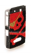 Photo 4 — Plastic bag-cover with rhinestones for BlackBerry 9500/9530 Storm, "Glamour"