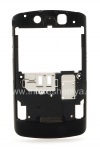 Photo 1 — Der hintere Teil des Körpers (der Rand) mit allen Elementen für die Blackberry 9500/9530 Sturm, schwarz