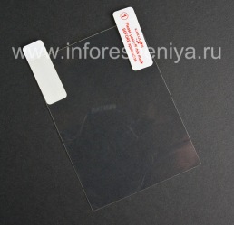 Die Schutzfolie auf dem Bildschirm für Blackberry 9500/9530 Sturm, transparent