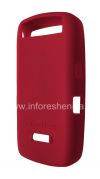 Photo 3 — Etui en silicone d'origine pour BlackBerry 9500/9530 Tempête, Rouge foncé (Dark Red)