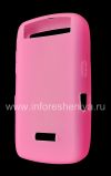 Photo 3 — Asli Silicone Case untuk BlackBerry 9500 / 9530 Badai, Merah muda (pink)