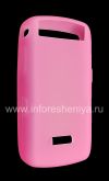 Photo 4 — Asli Silicone Case untuk BlackBerry 9500 / 9530 Badai, Merah muda (pink)