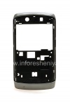 Photo 1 — Unsur-unsur rim tanpa perumahan bagi BlackBerry 9520 / Storm2 9550, Gelap Metallic / Hitam