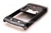 Photo 6 — Tepi elemen perumahan untuk BlackBerry 9520 / Storm2 9550, Gelap Metallic / Hitam