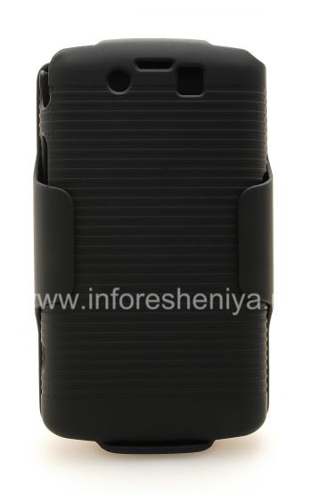 Corporate plastic Case + Holster Verizon Combo Shell Case for BlackBerry 9520/9550 Storm2