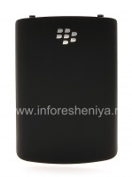sampul belakang asli untuk BlackBerry 9520 / Storm2 9550, hitam