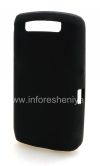 Фотография 3 — Фирменный силиконовый чехол Incipio DermaShot для BlackBerry 9520/9550 Storm2, Черный (Black)