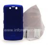 Photo 8 — penutup plastik perusahaan, penutup Case-Mate Barely Ada untuk BlackBerry 9520 / Storm2 9550, Biru (Blue)