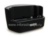 Photo 4 — Merek Desktop Charger "Kaca" Seidio Desktop Cradle Inno Dock Pod untuk BlackBerry 9520 / Storm2 9550, hitam Matte