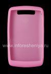 Photo 2 — Asli Silicone Case untuk BlackBerry 9520 / Storm2 9550, Merah muda (pink)