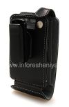Фотография 7 — Фирменный кожаный чехол Krusell Orbit Flex Multidapt Leather Case для BlackBerry 9520/9550 Storm2, Черный (Black)