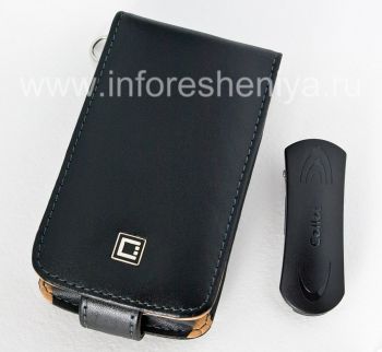 Signature Leather Case with vertical opening cover Cellet Executive Case for BlackBerry 9520/9550 Storm2