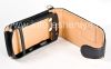 Photo 5 — Case Signature en cuir avec couvercle d'ouverture verticale Executive Case Cellet pour BlackBerry Storm2 9520/9550, Noir / brun