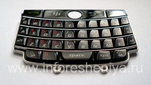 Галерея фотографий товара Оригинальная английская клавиатура для BlackBerry 9630/ 9650 Tour, Черный