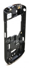 Photo 4 — Bagian tengah tubuh asli dengan semua elemen untuk BlackBerry 9630 / 9650 Tour, hitam