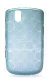 Photo 1 — Silicone Case packed with pattern "Rings" for BlackBerry 9630/9650 Tour, Blue