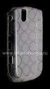 Photo 3 — Silicone Case packed with pattern "Rings" for BlackBerry 9630/9650 Tour, White
