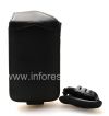 Photo 3 — Isignesha Isikhumba Case for kuhlangene Smartphone Experts CombiFlip BlackBerry 9700 / 9780 Bold, Black (Black)