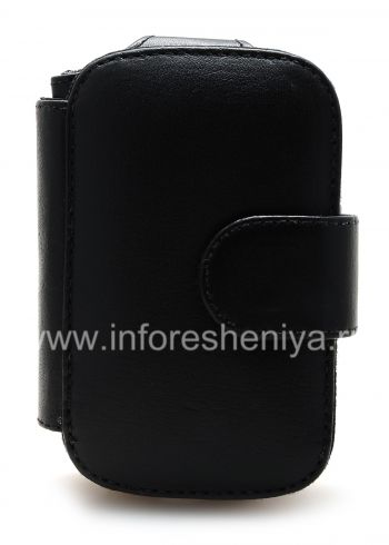 Signature Leather Case horizontale Öffnung Smartphone Experts Buch-Kasten für Blackberry 9700/9780 Bold