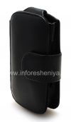 Фотография 3 — Фирменный кожаный чехол горизонтально открывающийся Smartphone Experts Book Case для BlackBerry 9700/9780 Bold, Черный (Black)