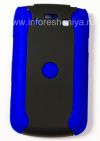 Photo 1 — Kasus Plastik "Chrome" untuk BlackBerry 9700 / 9780 Bold, Biru / hitam