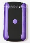 Photo 1 — Plastic Case "Chrome" ngoba BlackBerry 9700 / 9780 Bold, Purple / Black