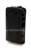 Photo 5 — kasus penutup kulit dengan membuka vertikal untuk BlackBerry 9700 / 9780 Bold, hitam