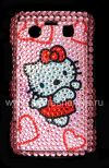 Photo 1 — 塑料袋盖水钻的BlackBerry 9700 / 9780 Bold, 一系列的“凯蒂猫”粉红