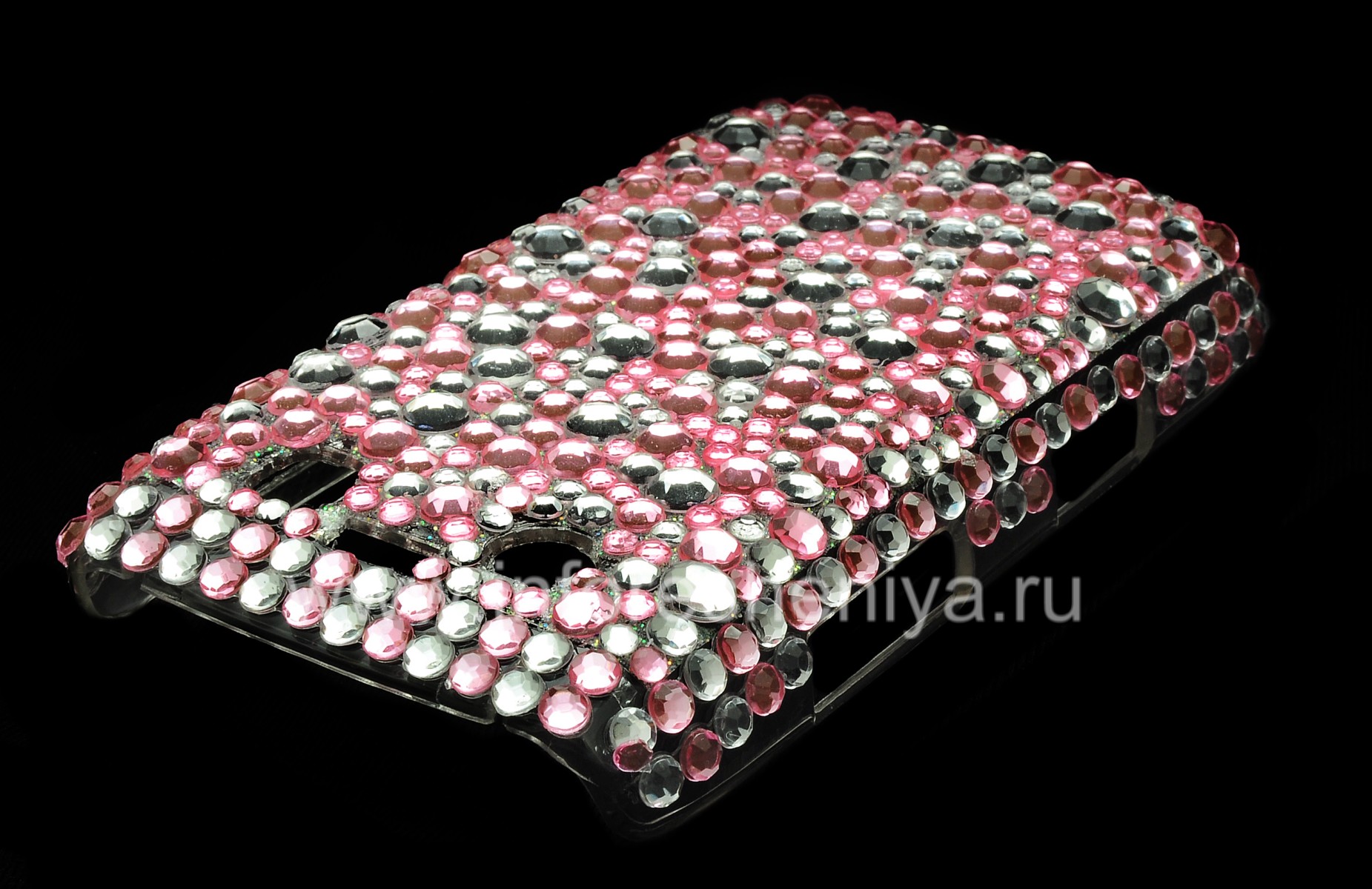 塑料袋盖水钻的blackberry 9700 / 9780 bold