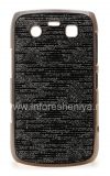 Фотография 1 — Пластиковый чехол-крышка “Фейерверк” для BlackBerry 9700/9780 Bold, Темно-серебряный