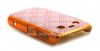 Photo 6 — Plastic "Gridcell" Case-Abdeckung für Blackberry 9700/9780 Bold, Bronze / Rot