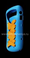 Фотография 4 — Силиконовый чехол со шнуровкой для BlackBerry 9700/9780 Bold, Голубой