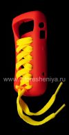 Фотография 4 — Силиконовый чехол со шнуровкой для BlackBerry 9700/9780 Bold, Красный