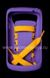 Фотография 2 — Силиконовый чехол со шнуровкой для BlackBerry 9700/9780 Bold, Фиолетовый