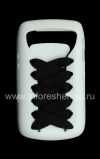 Фотография 1 — Силиконовый чехол со шнуровкой для BlackBerry 9700/9780 Bold, Белый