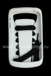 Фотография 2 — Силиконовый чехол со шнуровкой для BlackBerry 9700/9780 Bold, Белый