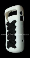 Фотография 3 — Силиконовый чехол со шнуровкой для BlackBerry 9700/9780 Bold, Белый
