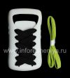 Фотография 7 — Силиконовый чехол со шнуровкой для BlackBerry 9700/9780 Bold, Белый