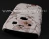 Photo 4 — البلاستيك "حلية" حالة الغلاف للبلاك بيري 9700/9780 Bold, مسلسل "زهور"، أبيض