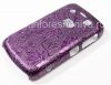 Photo 2 — البلاستيك "حلية" حالة الغلاف للبلاك بيري 9700/9780 Bold, وكانت سلسلة من "شجرة العنب" ليلك