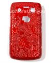 Photo 1 — البلاستيك "حلية" حالة الغلاف للبلاك بيري 9700/9780 Bold, وكانت سلسلة من "شجرة العنب"، الأحمر