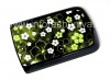 Photo 2 — Exclusive Back Cover for BlackBerry 9700/9780 Bold, Series "Flower patterns", Black / Green