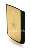 Фотография 3 — Эксклюзивная задняя крышка для BlackBerry 9700/9780 Bold, Металл/ пластик, Золотой "Солнце"