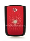 Фотография 1 — Эксклюзивная задняя крышка для BlackBerry 9700/9780 Bold, Металл/ пластик, Красный "Солнце"
